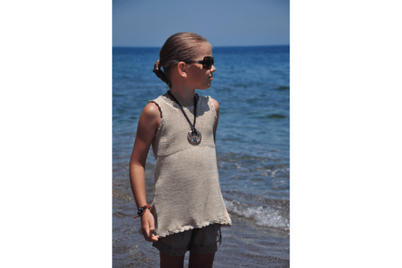 Download Sandy Beach Summer Knit Top - Top Collection