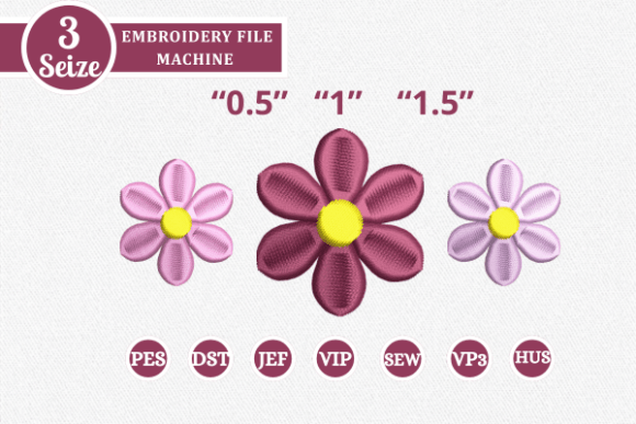 Download Mini Flower Embroidery Designe - Mini Collection