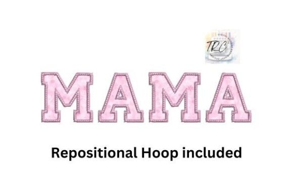 Download Mama Applique Embroidery Design - Applique embroidery Collection